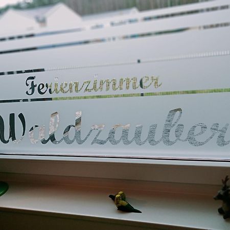 Ferienzimmer Waldzauber Borkwalde Exterior foto