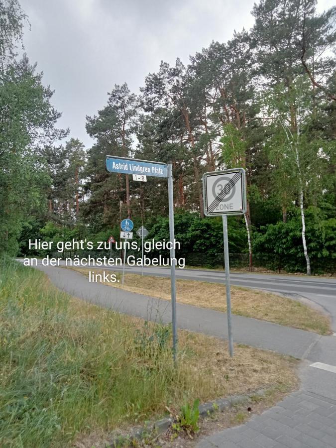Ferienzimmer Waldzauber Borkwalde Exterior foto