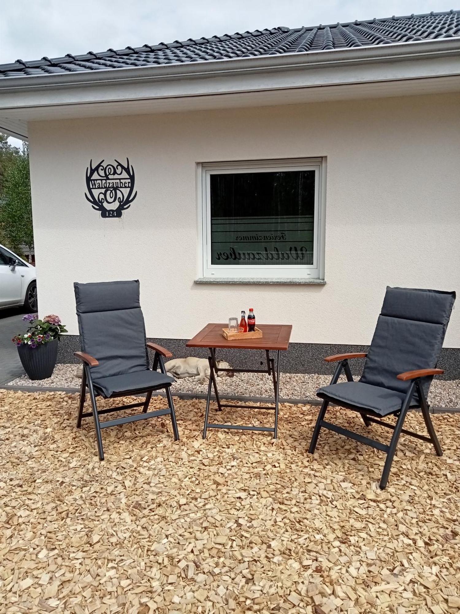 Ferienzimmer Waldzauber Borkwalde Exterior foto